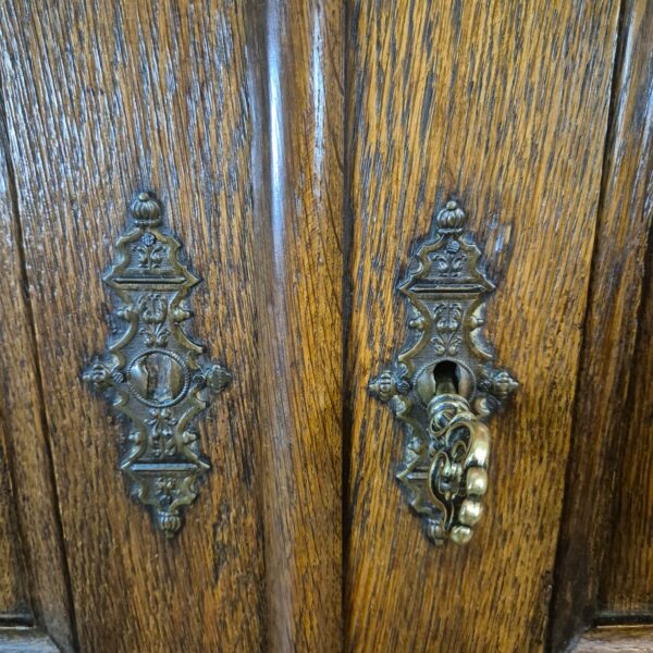 Wardrobe Gründerzeit 1880 Oak - Image 10