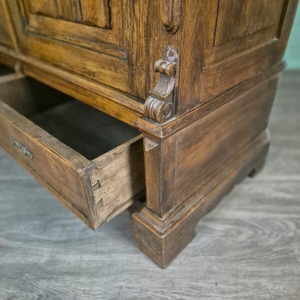 Wardrobe Gründerzeit 1880 Oak - Image 18