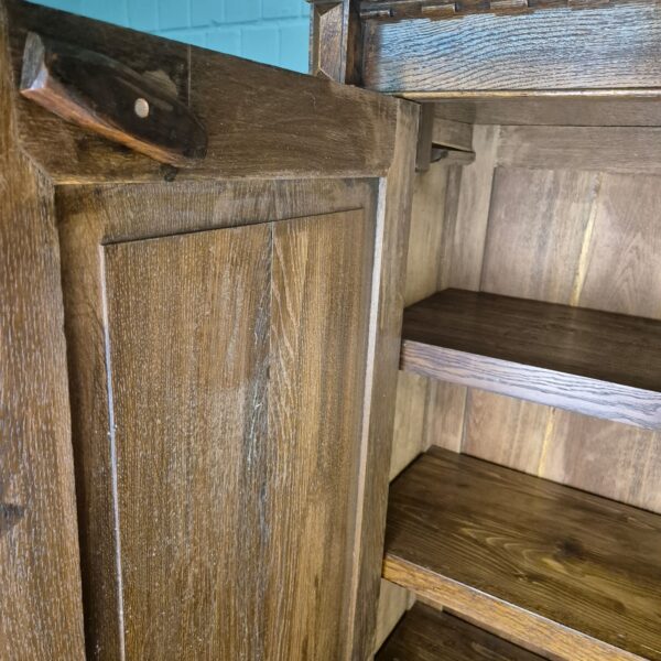 Wardrobe Gründerzeit 1880 Oak - Image 12