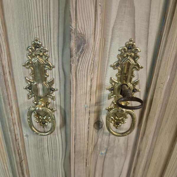 Wardrobe Jugendstil 1900 Pine - Image 4