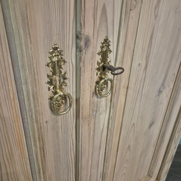 Wardrobe Jugendstil 1900 Pine - Image 3