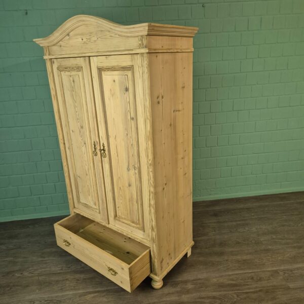 Wardrobe Jugendstil 1900 Pine - Image 10