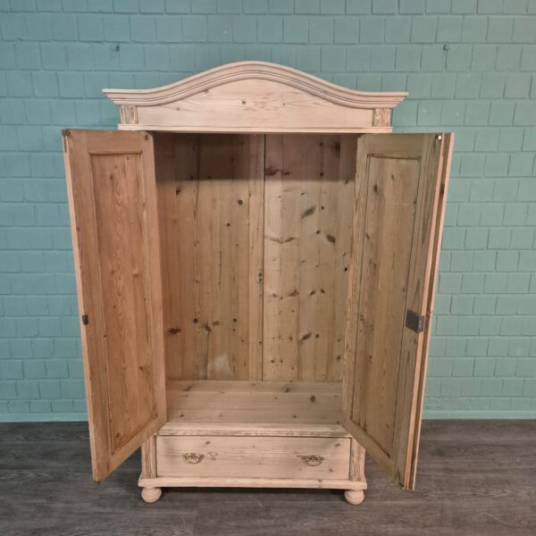 Wardrobe Jugendstil 1900 Pine - Image 6
