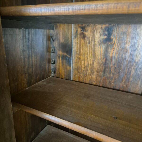 Display Case Jugendstil 1900 Walnut - Image 12