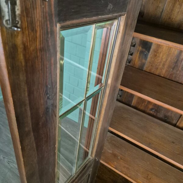 Display Case Jugendstil 1900 Walnut - Image 11