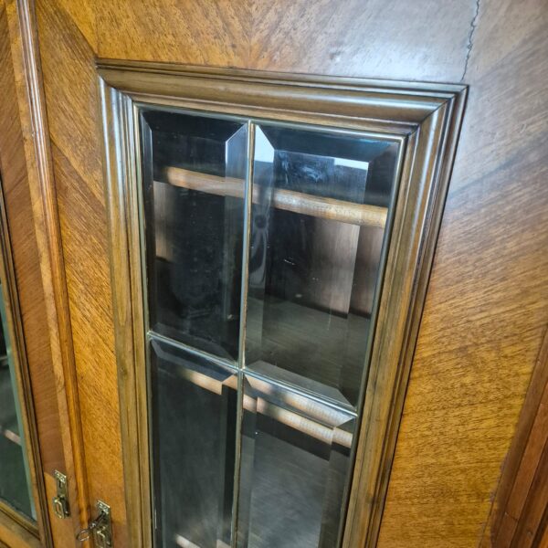 Display Case Jugendstil 1900 Walnut - Image 5