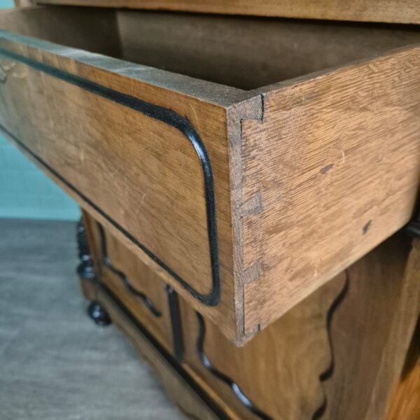 Sideboard Biedermeier 1850 Walnut - Image 13