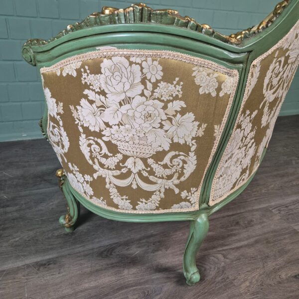 Sofa Gold-Cream Baroque Style 1.50 m - Image 12