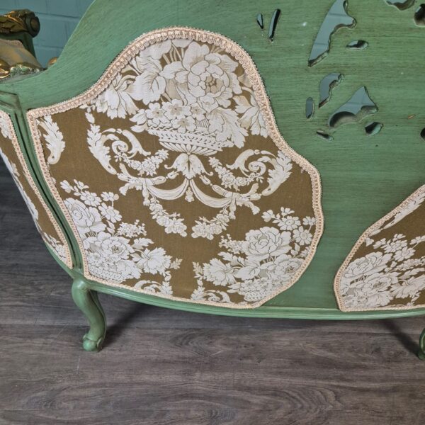 Sofa Gold-Cream Baroque Style 1.50 m - Image 14