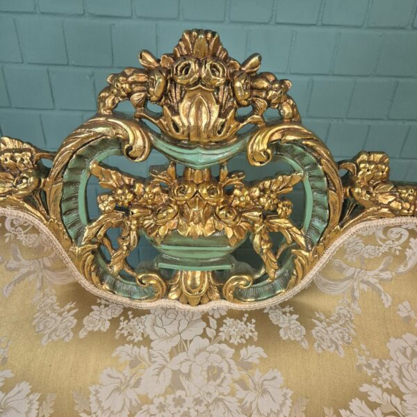 Sofa Gold-Cream Baroque Style 1.50 m - Image 8