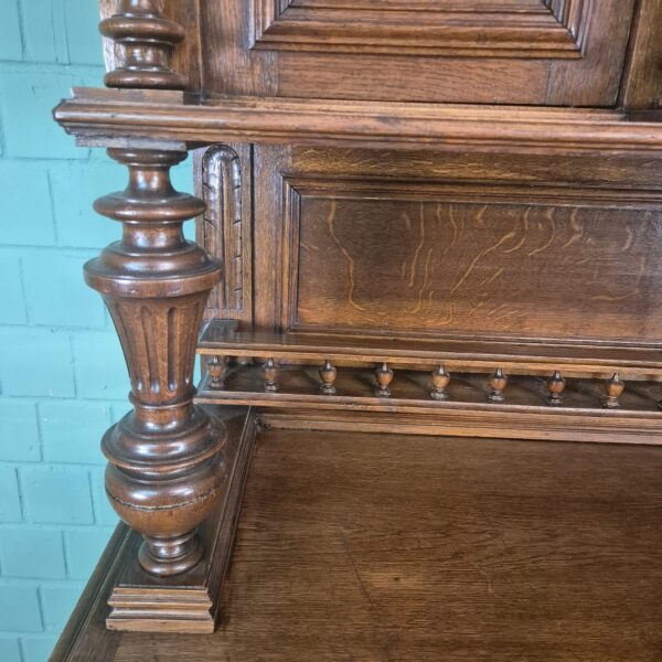 Cabinet Gründerzeit 1880 Oak - Image 8