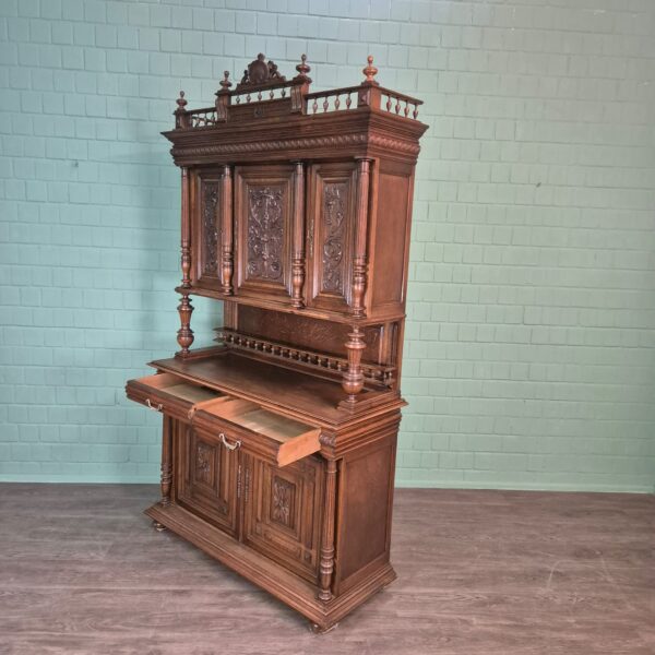 Cabinet Gründerzeit 1880 Oak - Image 15