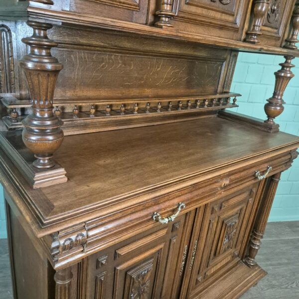 Cabinet Gründerzeit 1880 Oak - Image 7
