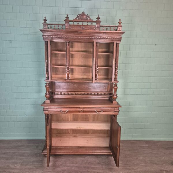 Cabinet Gründerzeit 1880 Oak - Image 11