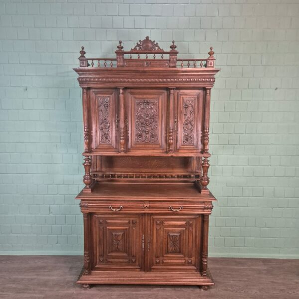 Cabinet Gründerzeit 1880 Oak - Image 2