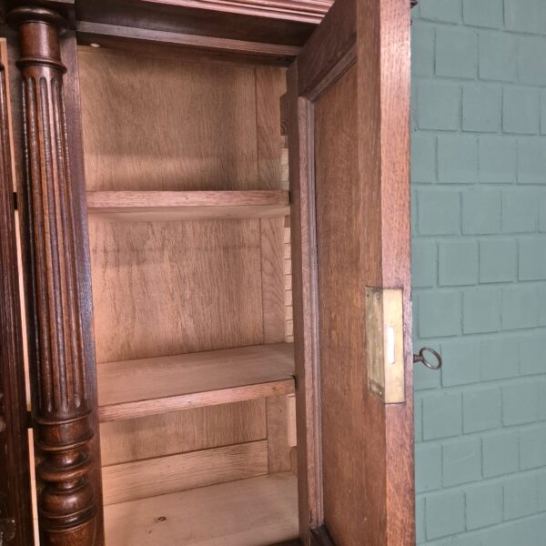 Cabinet Gründerzeit 1880 Oak - Image 14