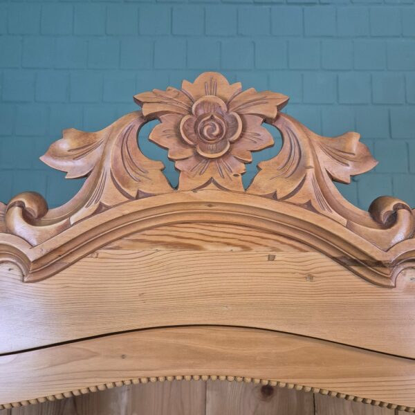 Display Case Louis Philippe 1860 Pine - Image 2