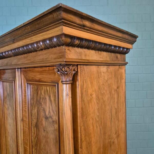 Wardrobe Gründerzeit 1880 Walnut - Image 4