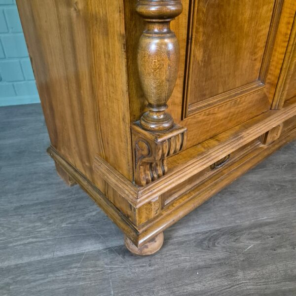 Wardrobe Gründerzeit 1880 Walnut - Image 7