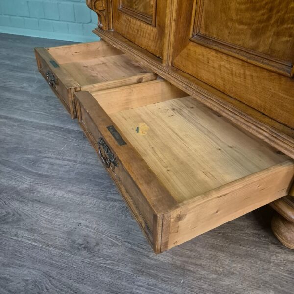 Wardrobe Gründerzeit 1880 Walnut - Image 11