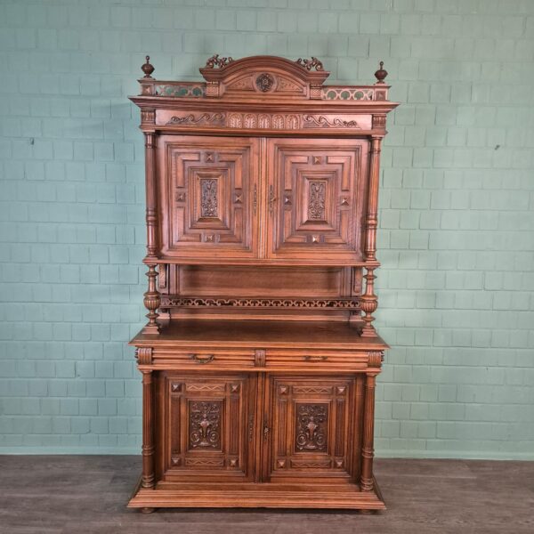 Cabinet Gründerzeit 1880 Walnut - Image 2