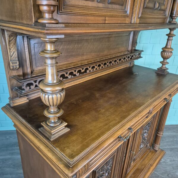 Cabinet Gründerzeit 1880 Walnut - Image 13