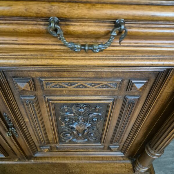Cabinet Gründerzeit 1880 Walnut - Image 11