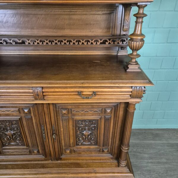 Cabinet Gründerzeit 1880 Walnut - Image 7