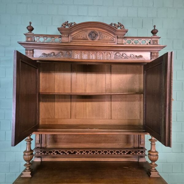 Cabinet Gründerzeit 1880 Walnut - Image 18