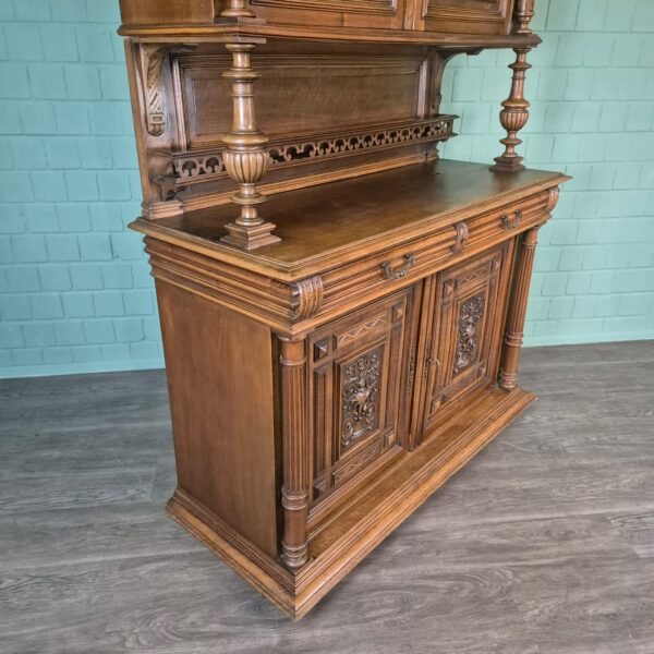 Cabinet Gründerzeit 1880 Walnut - Image 12