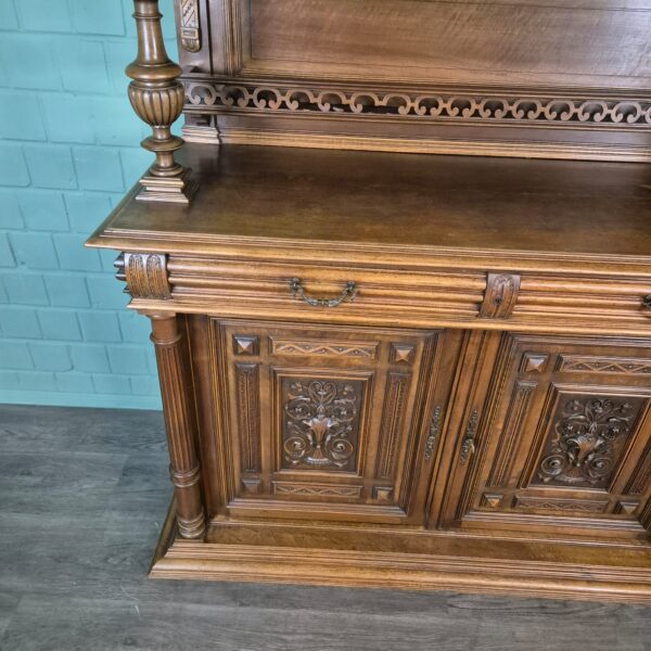 Cabinet Gründerzeit 1880 Walnut - Image 9