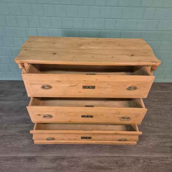Chest of Drawers Louis Philippe 1860 Pine - Image 6