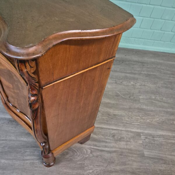 Penant cabinet Biedermeier 1850 Mahogany - Image 6