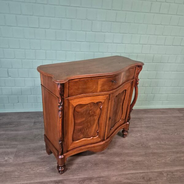 Penant cabinet Biedermeier 1850 Mahogany