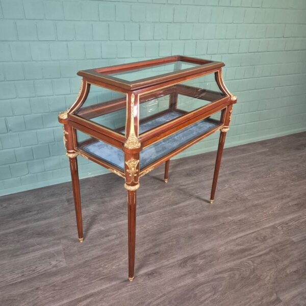Display Cabinet Table Display Cabinet Mahogany 1.07 m
