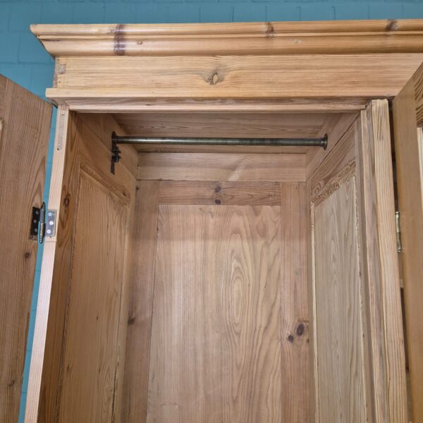 Wardrobe Jugendstil 1900 Pine - Image 10