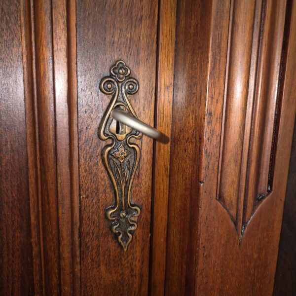 Cabinet Jugendstil 1910 Walnut - Image 9