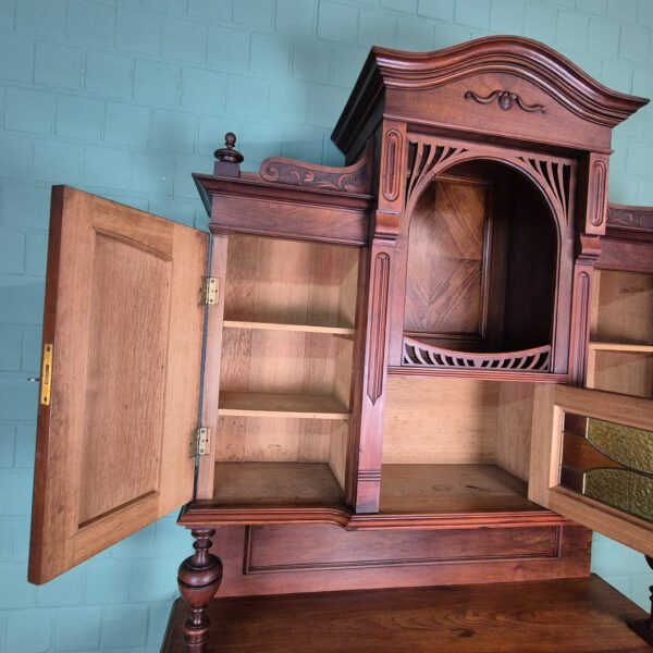 Cabinet Jugendstil 1910 Walnut - Image 15