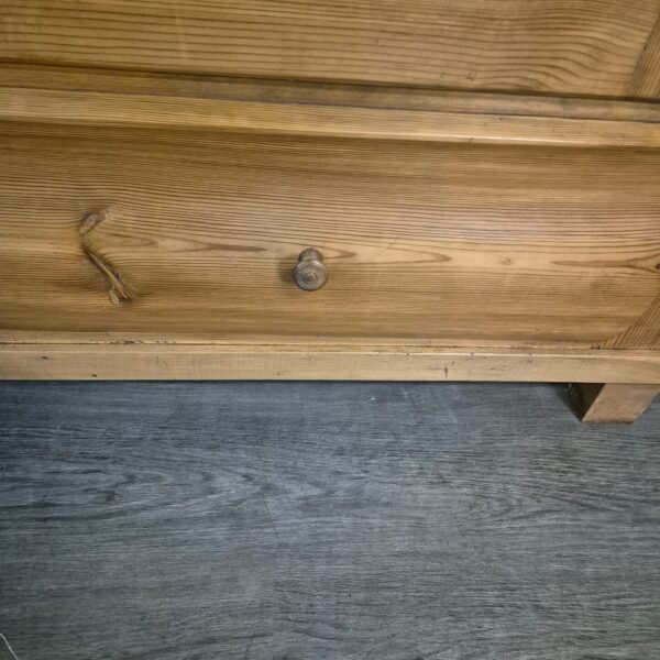 Wardrobe Biedermeier 1850 Pine - Image 6