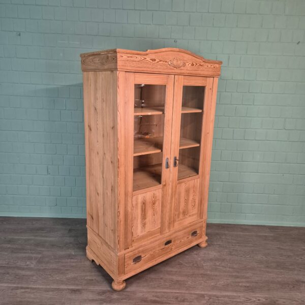 China Cabinet Jugendstil 1900 Pine