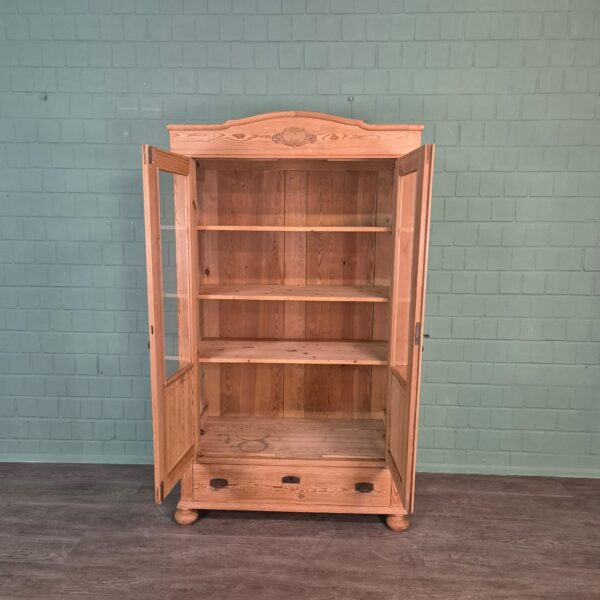 China Cabinet Jugendstil 1900 Pine - Image 7