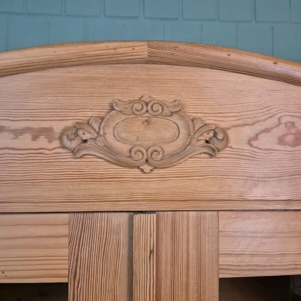 China Cabinet Jugendstil 1900 Pine - Image 9