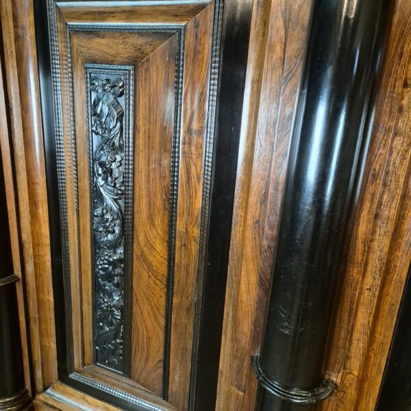 Dutch Baroque Cabinet 1800 Rosewood - Image 14