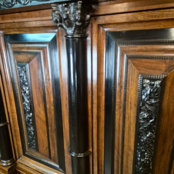 Dutch Baroque Cabinet 1800 Rosewood - Image 13