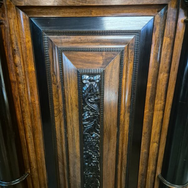 Dutch Baroque Cabinet 1800 Rosewood - Image 22