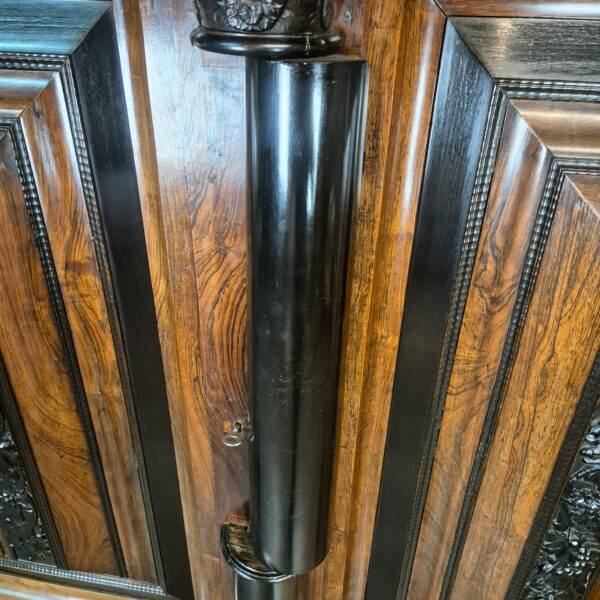 Dutch Baroque Cabinet 1800 Rosewood - Image 12