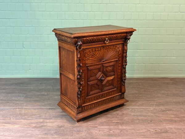 Cabinet Gründerzeit 1880 Oak - Image 3
