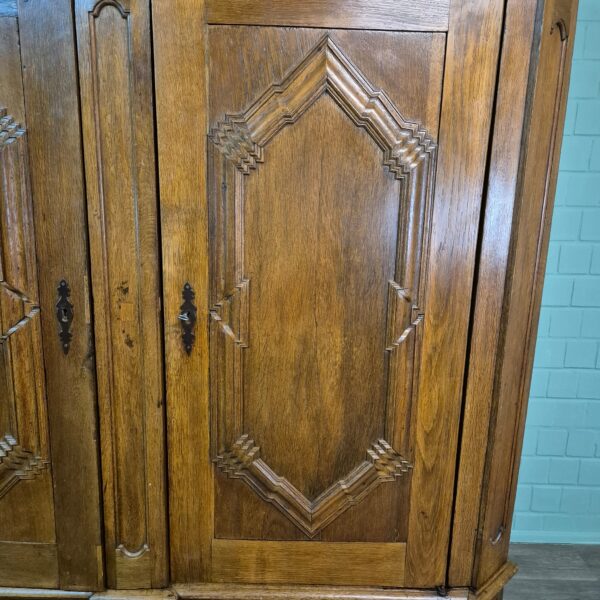 Wardrobe Baroque 1780 Oak - Image 11