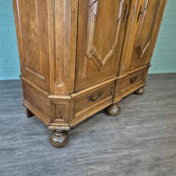 Wardrobe Baroque 1780 Oak - Image 8