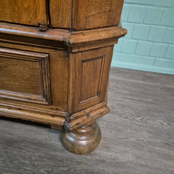 Wardrobe Baroque 1780 Oak - Image 10